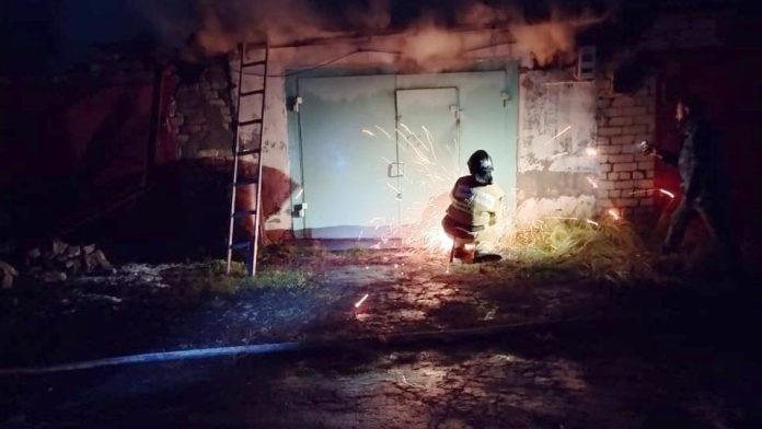 Пожар на Кольцова. Ряжск. 6.11.25_1