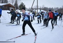 В Ряжске около 100 любителей спорта вышли на «Лыжню России»