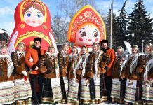 Ряжцы весело проводили зиму