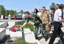 В Ряжске зажгли Вечный огонь